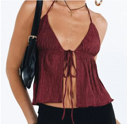 Luna Tie Top