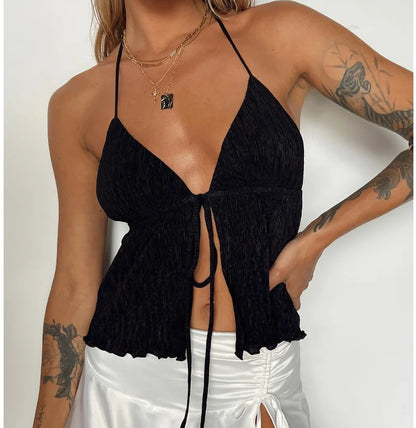 Luna Tie Top