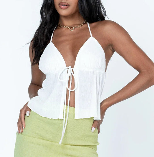 Luna Tie Top